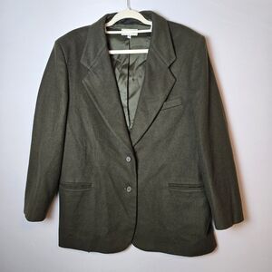 L.L. Bean Women's Olive Blazer